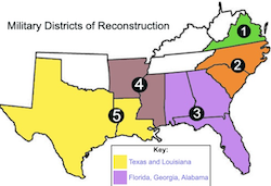 Military Districts of the South