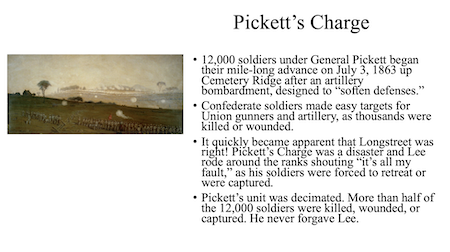 Gettysburg/Vicksburg Power Point