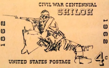 Battle of Shiloh Postage Stamp