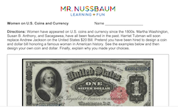 Famous Women on American Coins and Stamps