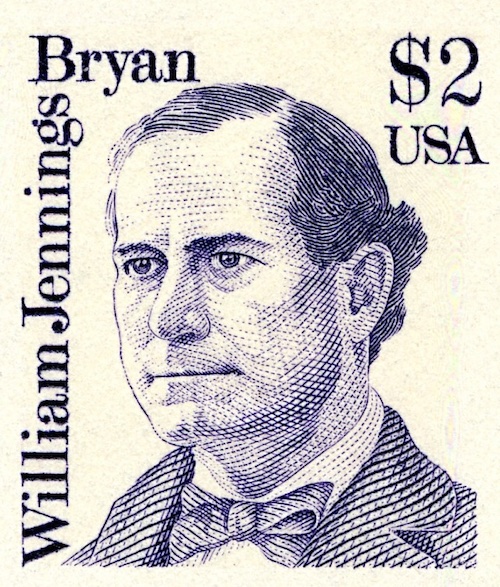 William Jennings Bryan Postage Stamp