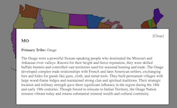 Interactive Nations Map