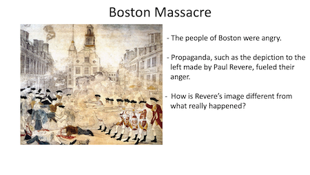 Boston Massacre Presentation