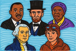 Famous Americans Topic Centers