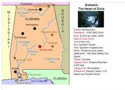 Alabama Interactive Map