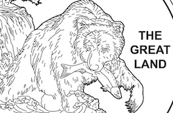 Alaska State Quarter Coloring