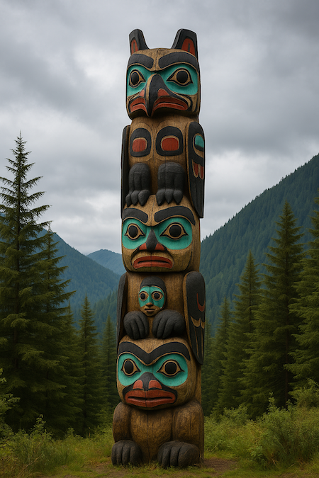 Haida Totem Pole