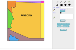 Make Your Own Arizona Map