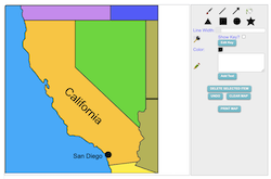 Make Your Own California Map!