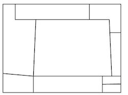 Colorado Outline Map