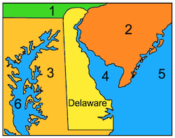 Delaware Label-me Map