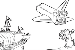 Georgia State Quarter Coloring