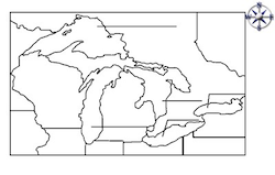 Great Lakes Map