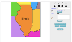 Make Your Own Illinois Map