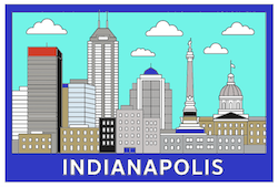 Indianapolis Skyline
