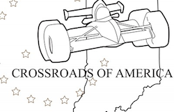 Indiana State Quarter Coloring