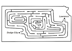 Kansas Maze