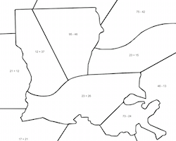 Louisiana Mosaic Math