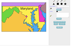 Make Your Own Maryland Map
