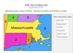 Massachusetts Label-me Map