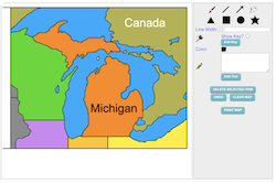 Make Your Own Michigan Map