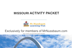 Missouri Activity Bundle