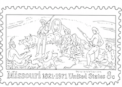 Missouri Postage Stamp