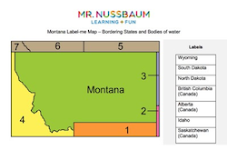 Montana Label-me Map