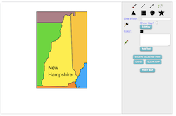 Make Your Own New Hampshire Map