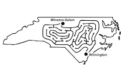 North Carolina Maze