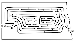 North Dakota Maze