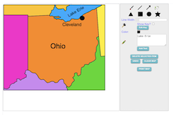 Make Your Own Ohio Map