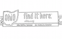 Welcome to Ohio Highway Sign