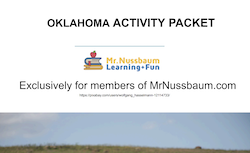 Oklahoma Activity Bundle