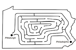 Pennsylvania Maze