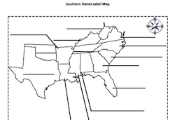 Southern States Label-meMap