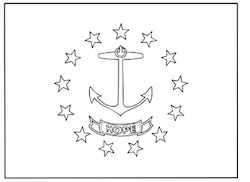 Rhode Island Flag