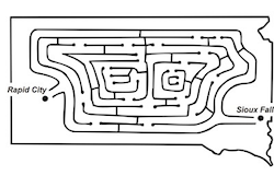 South Dakota Maze