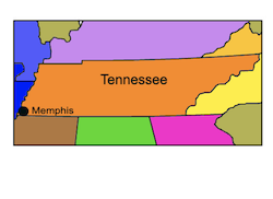 Make Your Own Tennessee Map