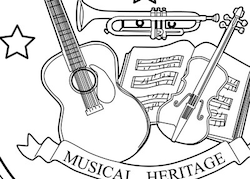 Tennessee State Quarter Coloring