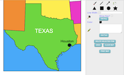 Make Your Own Texas Map