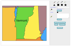 Make Your Own Vermont Map