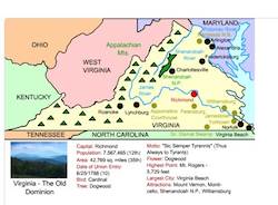 Virginia Map
