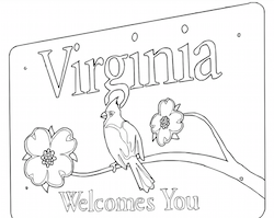 Virginia Highway Sign